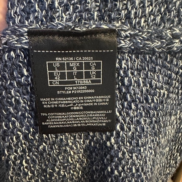 Guess by Marciano Blue Short Sleeve Dress Size Large - Picture 6 of 6